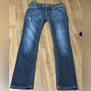 Rock Revival Dark Blue Denim Jeans 29x30